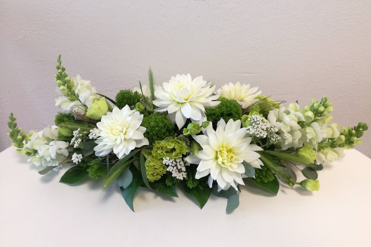 Fotografie květinového aranžmá od osobní floristky Michaely Kačírkové