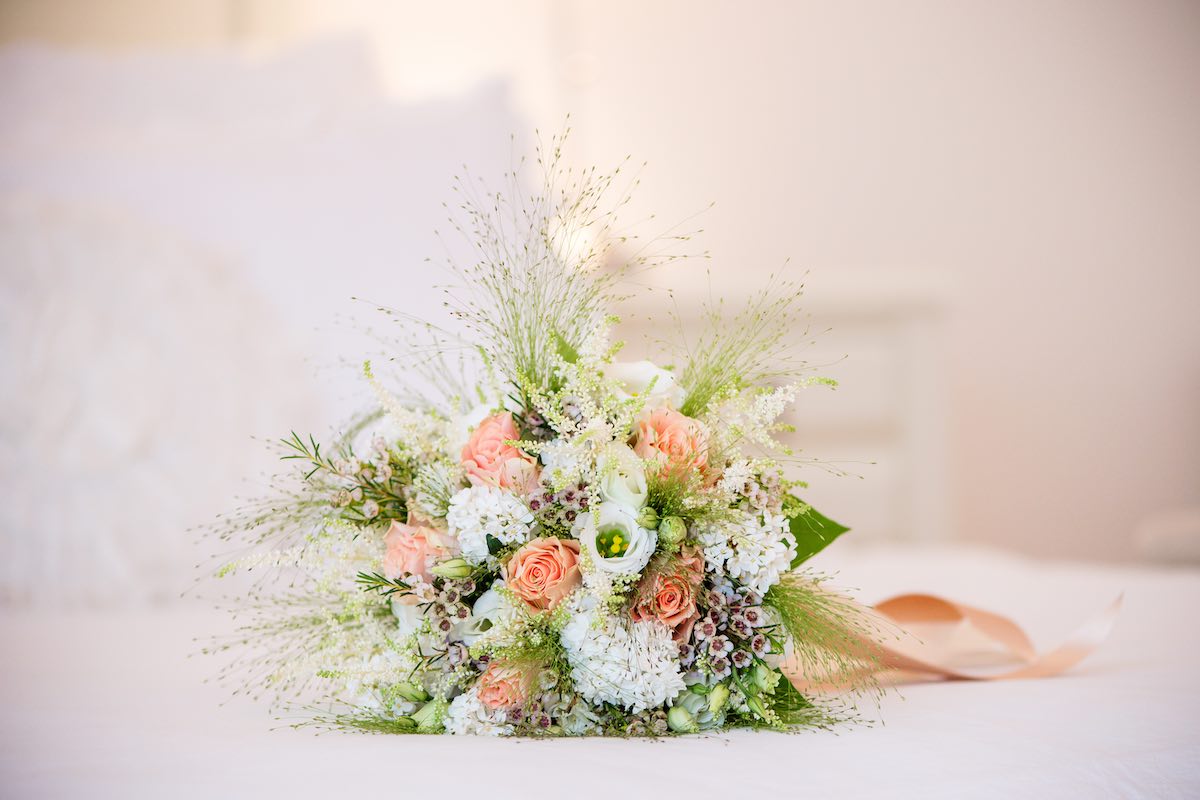 Fotografie svatební kytice pro nevěstu